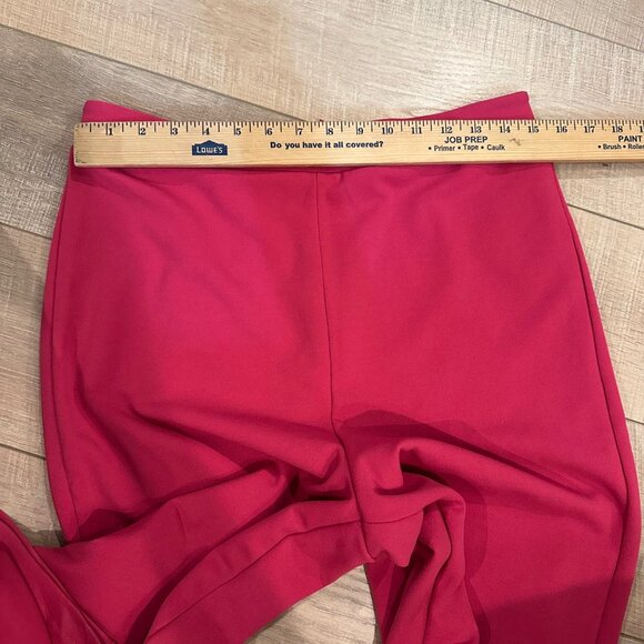 LULUS WOMENS PINK DRESS PANTS LARGE ZIP CLOSURE - Picture 4 of 9